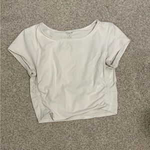 Old Navy Cream Short Sleeve Tee